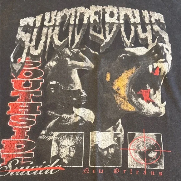 Suicideboys Black Graphic T-shirt - Picture 4 of 6